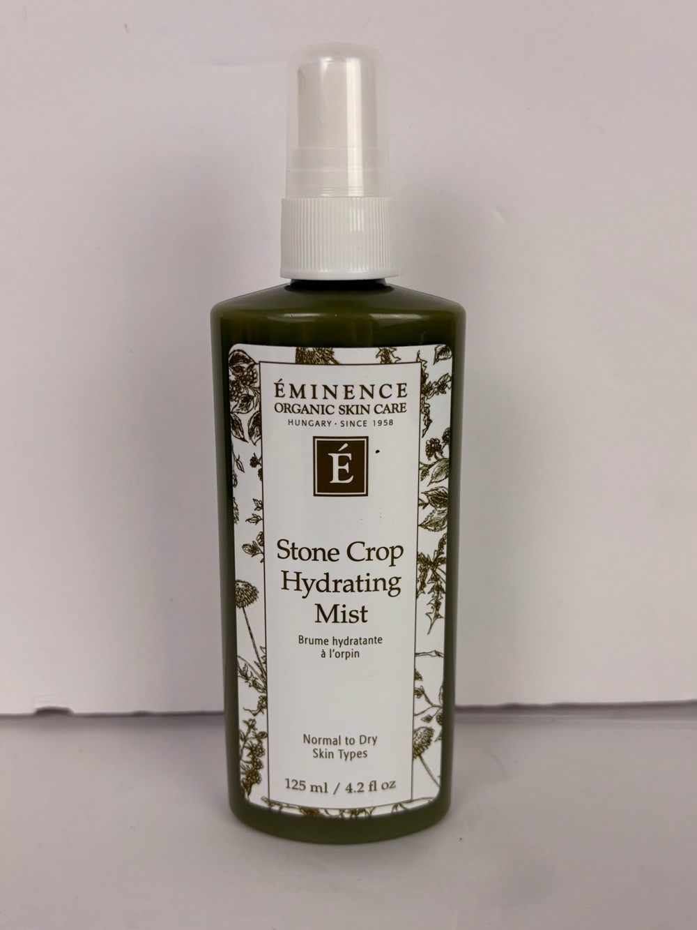 Eminence Stone Crop Hydrating Mist Normal to Dry Skincare 4.2 Fl Oz Bottle